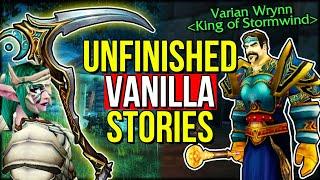 The Unfinished Stories of Vanilla WoW  World of Warcraft