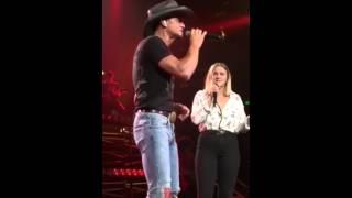 Tim McGraw and his daughter Gracie