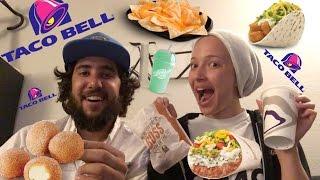 TACO BELL WATCH US EAT  MUKBANG VLOG  Babylailalov