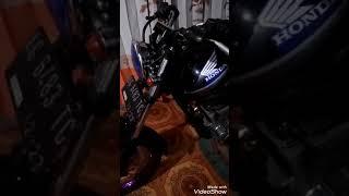 Modifikasi Megapro herex 160cc.lampu pesek