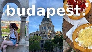 weekend getaway in BUDAPEST  europe travel diaries ep.04