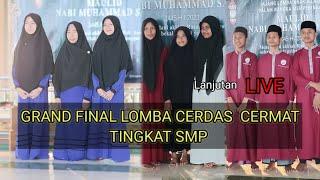 GRANFINAL LOMBA CERDAS CERMAT  BABAK REBUTAN @haman lenek official