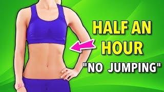 Half an Hour No Jumping Standing Workout to Get Lean