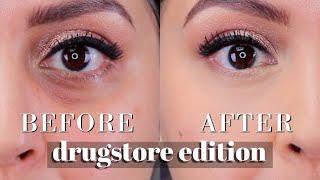 The BEST way to conceal dark circles  DRUGSTORE EDITION