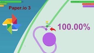 Paper.io 3 Map Control 100.00% Pro