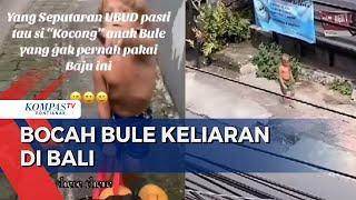 Seorang Bocah Bule Viral Sering Berkeliaran tanpa Orang Tua di Bali