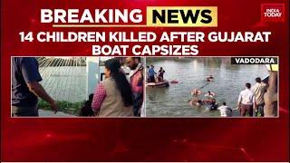 14 Students Die In Gujarat Boat Tragedy Were On Picnic  India Today News