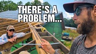 Can We Get It Right? Deck Roof Eaves For Our Cabin Homestead Build  Coolify Kept Us Cool