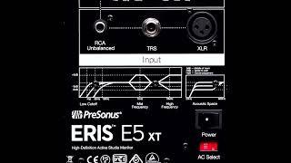 HOW TO USE MONITOR SPEAKER REAR-PANEL CONTROLS