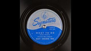 Mary Osborne Trio wpianist Sanford Gold and unknown bass