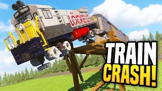 NEW Update and Train CRASHES - Teardown Mods Gameplay