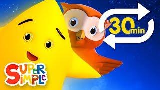 Twinkle Twinkle Little Star Extended Mix - 30 Mins  Nursery Rhyme Lullaby   Super Simple Songs