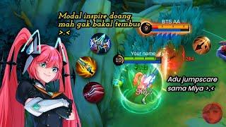 LU YANG NYAMPERIN LU JUGA YANG TURU  Sok jago Miya nya dikira damage Layla kaya minion apa