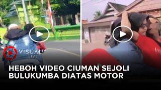 Heboh Video Sejoli Berciuman Sambil Berkendara di Bulukumba Makassar