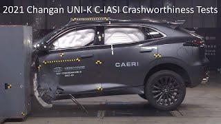 2020-2022 Changan UNI-K 长安UNI-K C-IASI Crashworthiness Tests Small Overlap Crash Test + More
