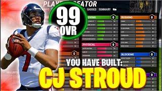 *BEST* CJ STROUD BUILD PURE DIMERKICKER OMG ESG FOOTBALL 24