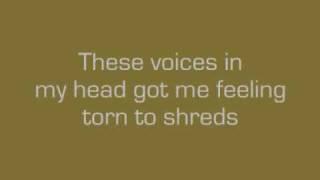 Def Leppard - Torn To Shreds lyrics