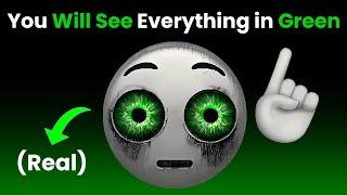 This Video will Make You See Everything in Green Color 🟢