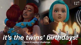 Aurora & Oasis age up to toddlers  Sims 4 Legacy challenge EP127  solitasims