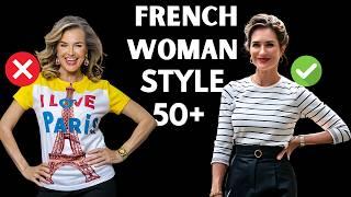 How To Dress Like A French Woman Over 50+  Style tips