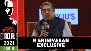 N Srinivasan Exclusive On Tamil Nadu Politics Industries & Cricket  Conclave South 2021