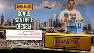 MTH RailKing Scale Santa Fe Diesel - What did I find?