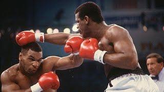 Бокс. Майк Тайсон - Майкл Спинкс. Беленький Высоцкий Mike Tyson - Michael Spinks