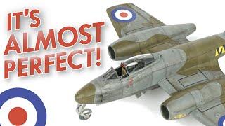 Building Airfixs NEW Gloster Meteor F.8 in 172 Scale  Full Build in 4K