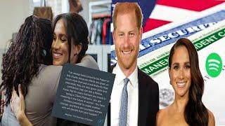 Duchess Meghan and Prince Harry farewell. Meghan letter of congratulations. Harry Win Nones Beeswax