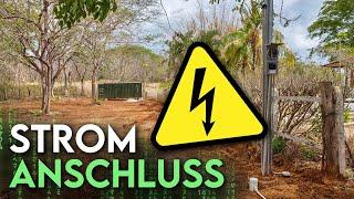 Stromanschluss in Costa Rica - Stromleitungen verlegen & mit Sicherungskasten verbinden Episode 9