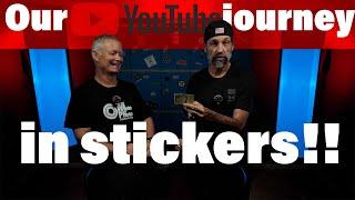 Our YouTube Journey in STICKERS