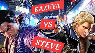 I guess Im not that bad with Kazuya  -   Kazuya vs Steve  My Ghost   - Tekken 8