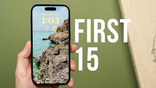 iPhone 14 Pro - First 15 Things To Do Tips & Tricks