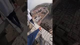 Crazy parkour fail#moneyheist #parkourfreerun #flipfail #shortslife #parkour