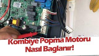 Ariston Kombiye Yeni Pompa Motoru Montajı Nasıl Yapılır? Sürkülasyon Pompası Takıyoruz #ariston