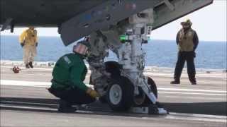 X-47B UCAS-D First Catapult Launch from USS George H.W. Bush CVN-77