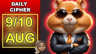 9 August Hamster Kombat Daily Cipher Morse Code