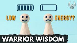 WARRIOR WISDOM How to have MORE ENERGY - Navy SEAL Shares How to Learn and Live Like a Warrior