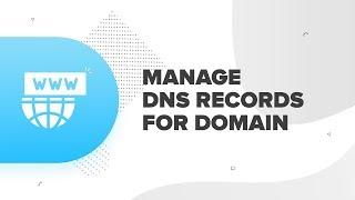 How to manage DNS Records for Domain  ResellerClub