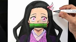 Cómo dibujar a Nezuko paso a paso  Kimetsu no Yaiba  Tutorial dibujo principiantes  ArteMaster