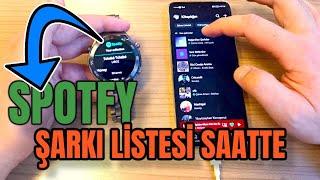 Huawei Saatten Spotify Şarkı Listesi Erişimi