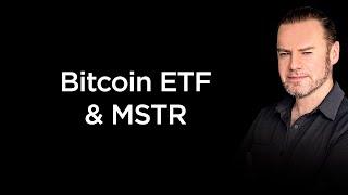Impact of BTC Spot ETF on MSTR + my fave pair to trade