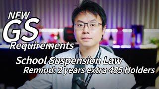 NEW Genuine Student Requirement & Law to Suspend Education Providers