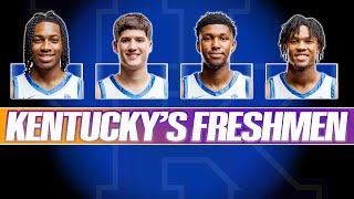 SCOUTING KENTUCKYs FRESHMAN CLASS ROB DILLINGHAM REED SHEPPARD JUSTIN EDWARDS DJ WAGNER