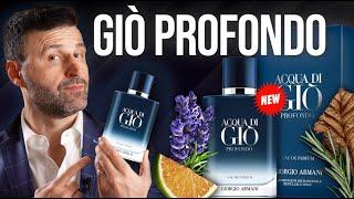 NEW ARMANI Acqua di Gio Profondo eau de parfum 2024 REVIEW  ️