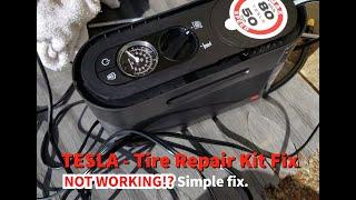 Tesla Tire Repair Kit not working? DIY Fix..