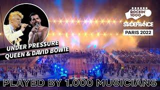 Under Pressure Queen & David Bowie played by 1.000 musicians  Paris 2022