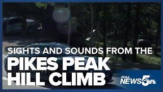 Sights and sounds from the Pikes Peak International Hill Climb