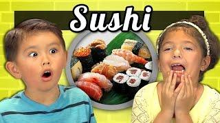 KIDS vs. FOOD #15  - SUSHI