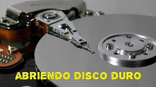 Como desarmar un disco duro y que necesitas.